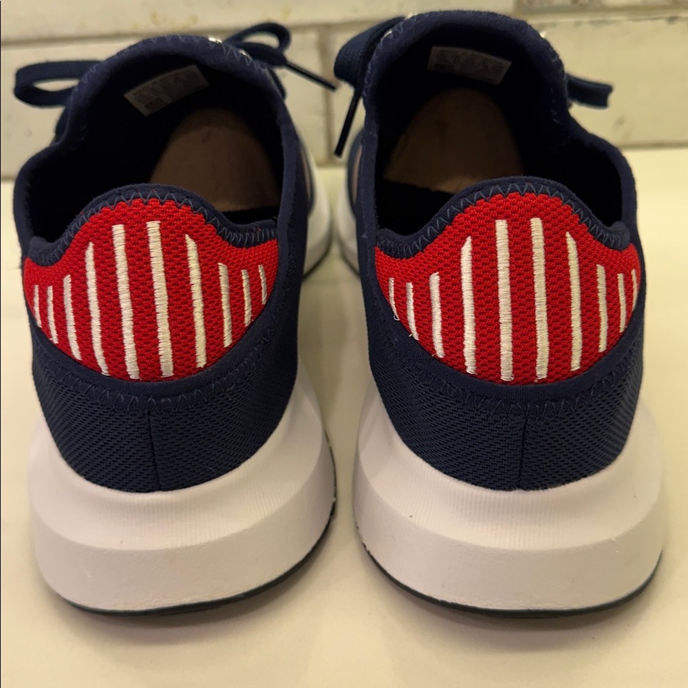 Adidas Swift Run X Men’s 11.5 Running Shoes Navy Red White Athletic Sneakers - Picture 10 of 14